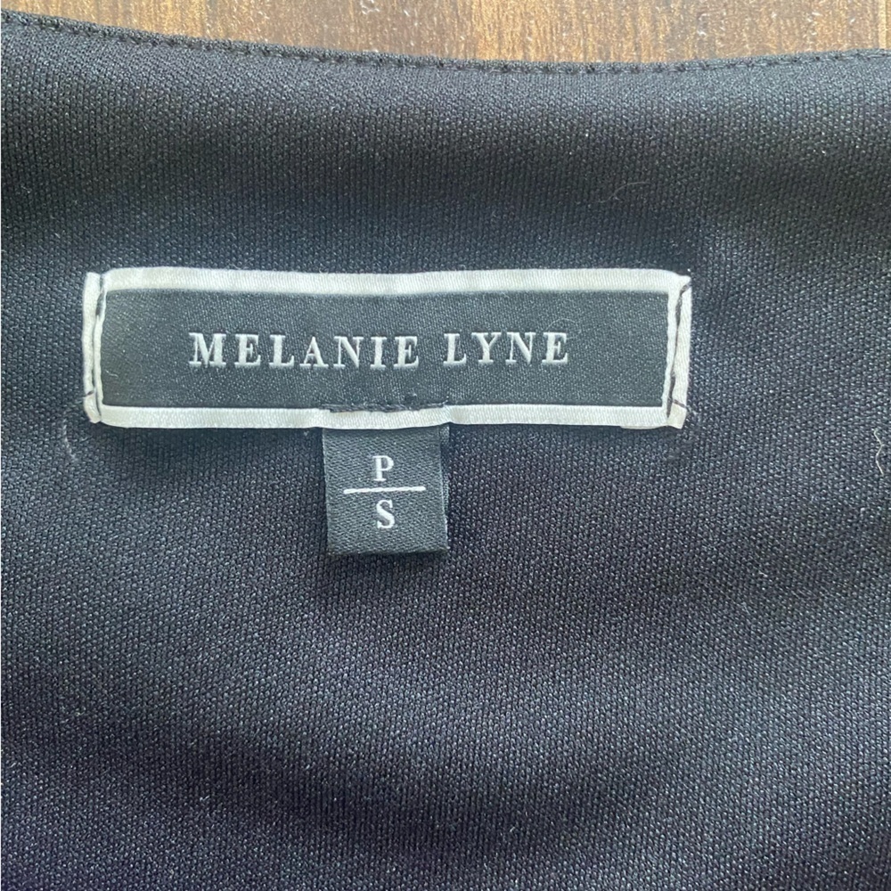 Melanie Lyne Burgundy Sleeveless Printed Top Small - Picture 3 of 9